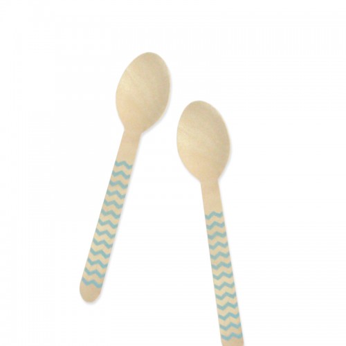 Spoon - Chevron Light Blue